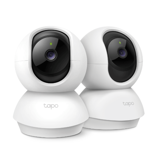 TP-Link Pan/Tilt Home Security Wi-Fi Camera, 2-P