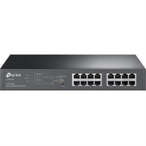 JetStream? 16-Port Gigabit Desktop/Rackmount PoE Easy Smart Switch