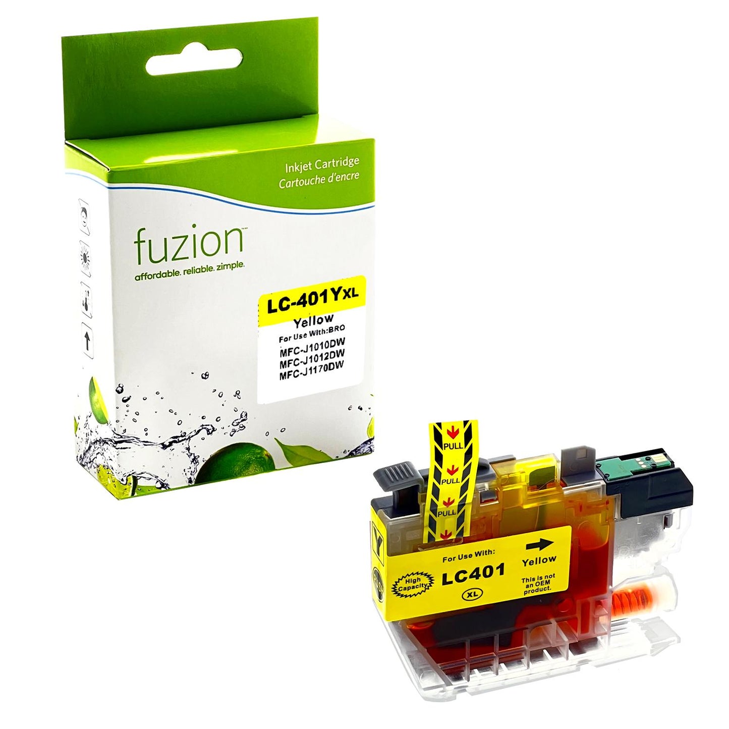 MFC-J1010DW, MFC-J1012DW, MFC-J1170DW, LC401XLYS
