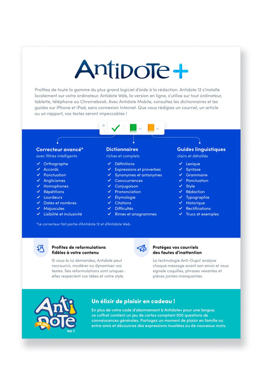 Antidote+ Familial 2024