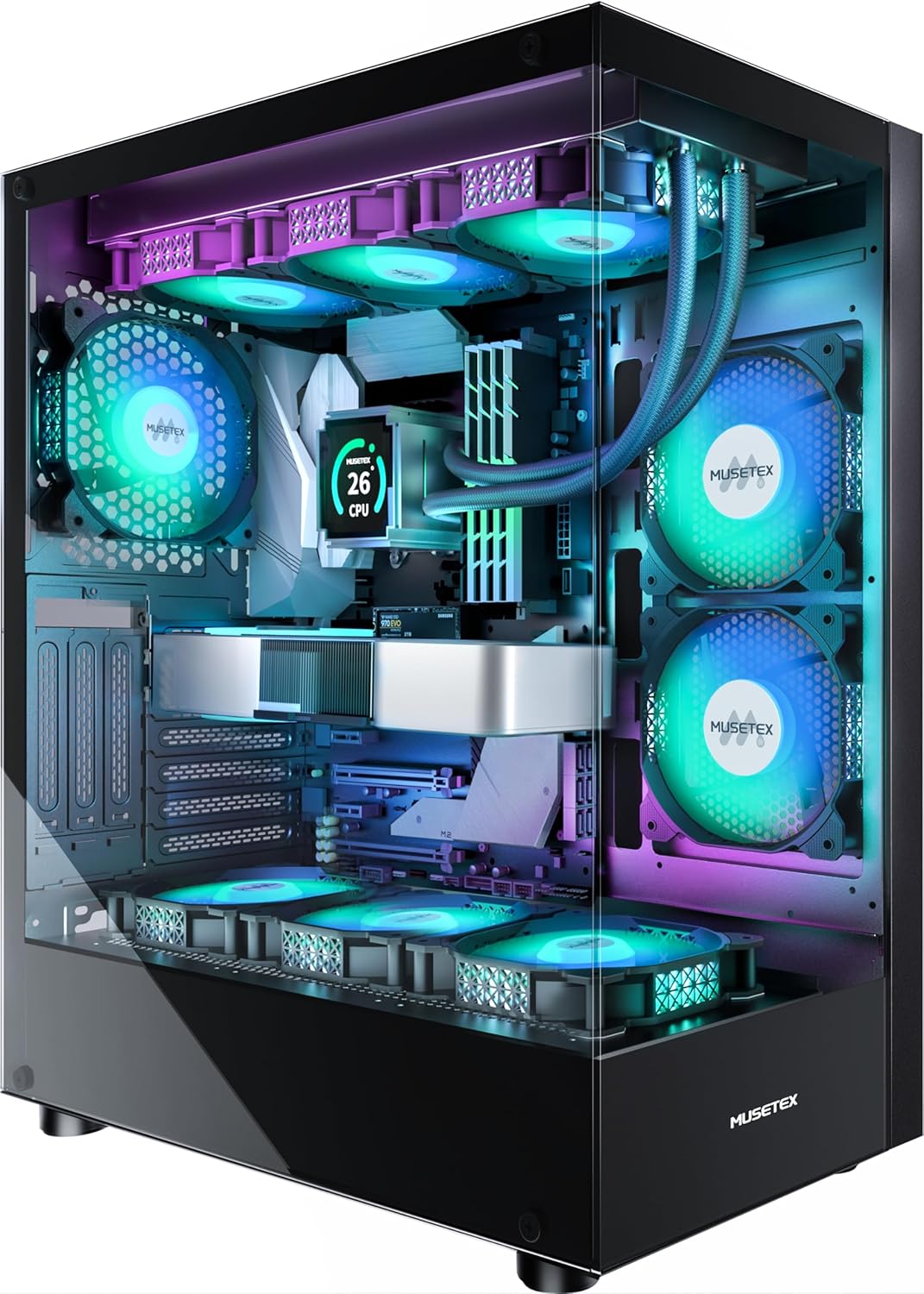 Ryzen 7 9700X Gaming PC - 32GB - 1TB SSD - 5060TI - WIFI - Bluetooth - Windows 11