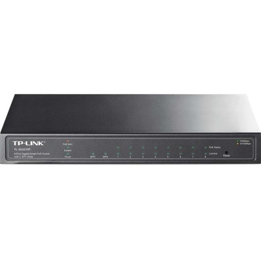 JetStream 8-Port Gigabit Smart PoE+ Switch