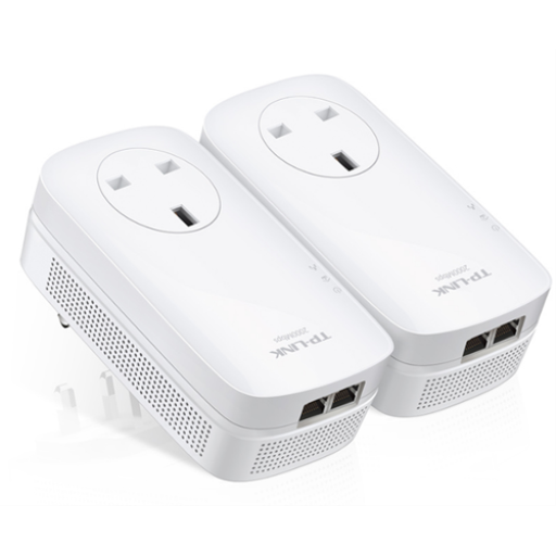 AV2000?2-Port?Gigabit?Passthrough?Powerline?Starter Kit