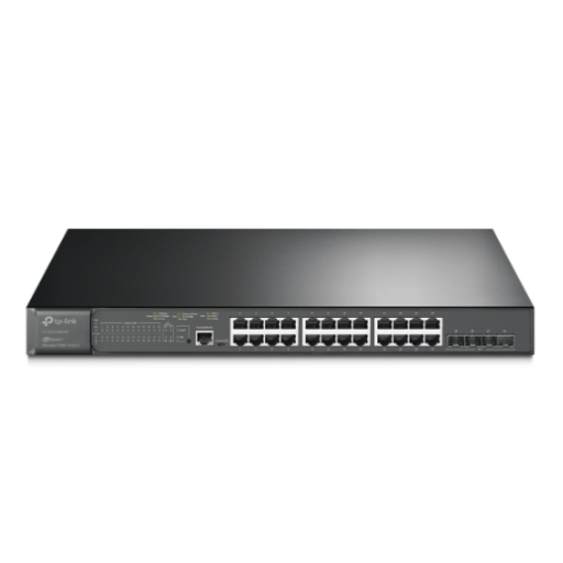 JetStream 24-Port Gigabit and 4-Port 10GE SFP L2 Managed Switch