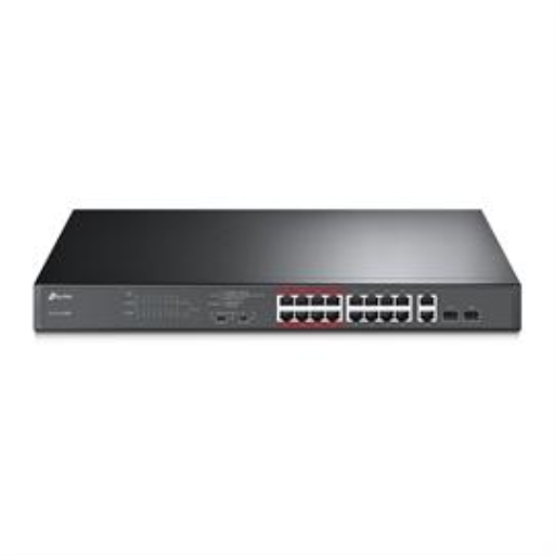 JetStream? 16-Port 10/100Mbps 2-Port Gigabit Unmanaged PoE Switch