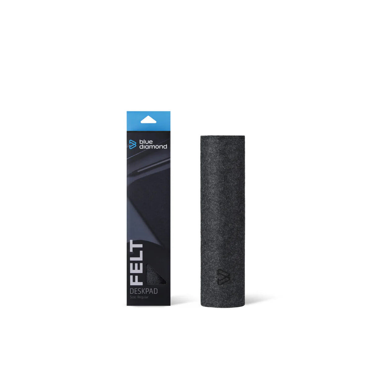 Tapis de souris en feutre - Anthracite - Blue Diamond