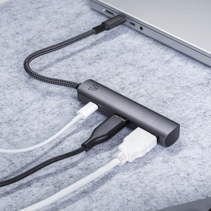 Concentrateur USB/HDMI mince + alimentation électrique