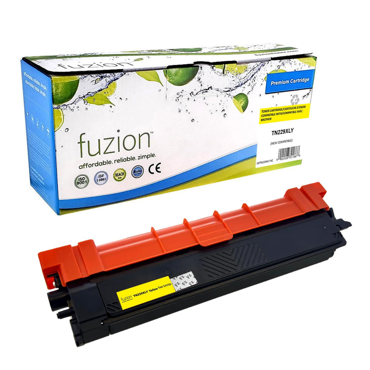 <p>HL-L3220CDW, HL-L3280CDW, HL-L3295CDW, HL-L3300CDW, HL-L8245CDW MFCL3720CDW, MFC-L3765CDW, MFC-L3780CDW, and MFC-L8395CDW</p>, TN229XLY