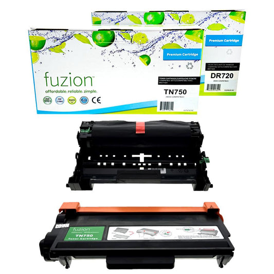 DCP-8110DN, DCP-8150DN, DCP-8155DN, DCP-8250DN, HL-5440D, HL-5450DN, HL-6180DW, HL-6180DWT, HL-5470DW, HL-5470DWT, MFC-8510DN, MFC-8520DN, MFC-8710DW, MFC-8910DW, MFC-8950DW, MFC-8950DWT, TN750, DR720